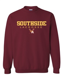 AHS Lacrosse Maroon Crew Neck Sweatshirt - Orders Due  Thursday, February 29, 2024